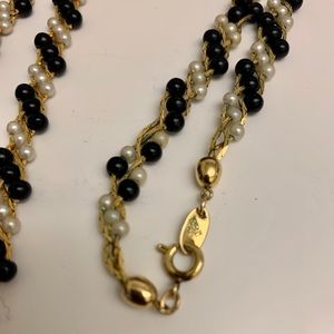 Vintage Trifari Seed Pearl TM Necklace